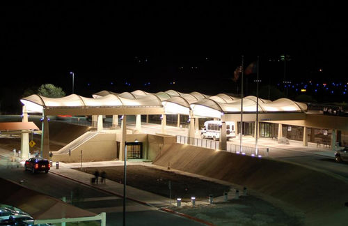 PTFE建筑膜材 - ABILENE REGIONAL AIRPORT - FabriTec Structures - 用于拉伸结构 / 入口雨棚 / 用于屋顶