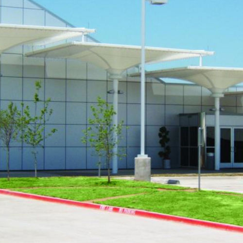 PVC建筑膜材 - DALLAS EXECUTIVE AIRPORT - FabriTec Structures - 用于拉伸结构 / 用于屋顶 / 半透明