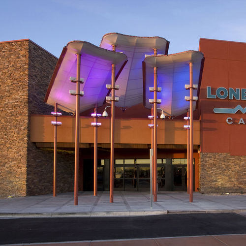 PTFE建筑膜材 - GILA RIVER LONE BUTTE CASINO - FabriTec Structures - 用于拉伸结构 / 入口雨棚 / 阻燃