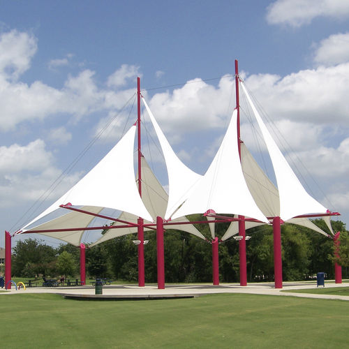 PVC建筑膜材 - CELEBRATION PARK - FabriTec Structures - PVC涂层玻纤布 / 用于拉伸结构 / 用于公共空间