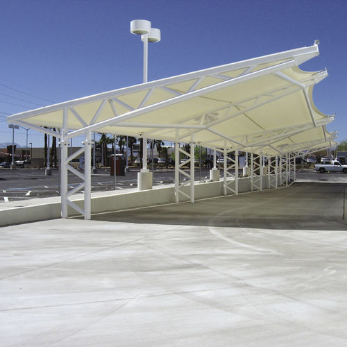 商用停车棚 - AUTONATION DESERT BMW OF LAS VEGAS - FabriTec Structures - 钢