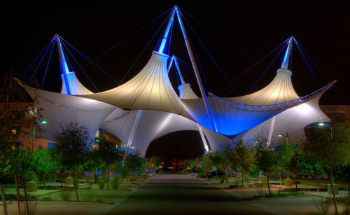 索膜结构 - ASU SKYSONG INNOVATION CENTER - FabriTec Structures - 屋顶 / PTFE膜 / 大型活动