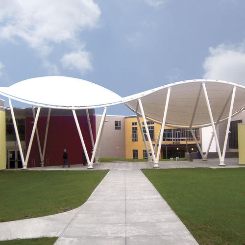 PVC建筑膜材 - PVC MEMBRANES - FabriTec Structures - PVC涂层玻纤布 / 用于公共空间 / 用于拉伸结构