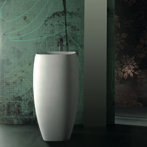 落地式台盆 - 33140101 - Alice Ceramica - 陶瓷 / 带调温水龙头 / 长方形