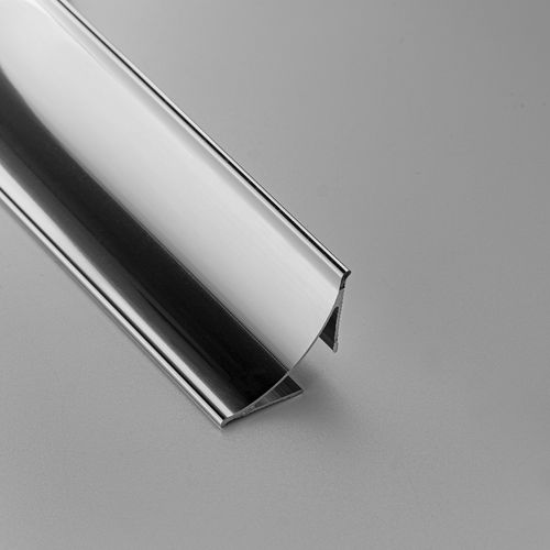 金属型材收边条 - 28X28 - ALUMACER® - 内角 / 圆角型 / 白色