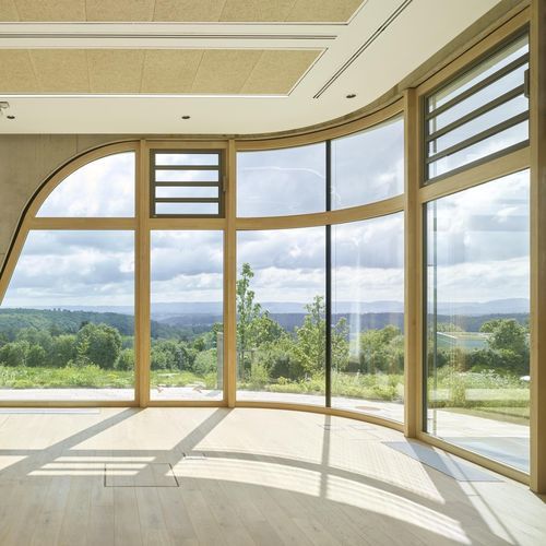 百叶窗式建筑遮阳板 - TAIRMO&reg; - Hahn Lamellenfenster GmbH - 玻璃 / 用于窗 / 立式