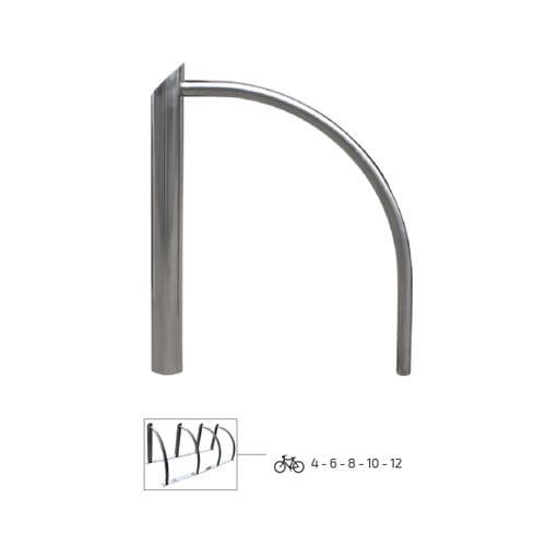 落地式自行车架 - ARI - Ado urban - 安全 / 公共空间 / 不锈钢