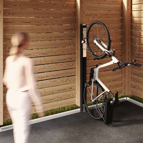 壁挂自行车架 - BikeLift - Biohort GmbH - 立式 / 车库 / 铝制