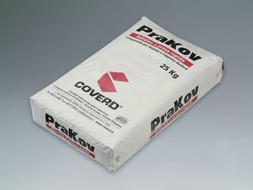 组装砂浆胶合剂 - PRAKOV for BIOVERD - Coverd Srl - 用于外墙外部隔热 / 水泥 / 快粘式