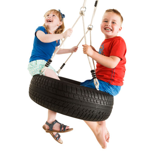 绳编秋千椅 - TYRE HORIZONTAL - KBT - 橡胶 / 游乐场 / 双人