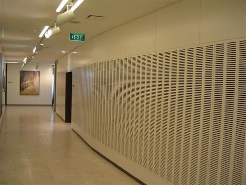 壁挂隔音板 - MURANO: SLOTS - Sontext Pty Ltd - 用于天花板 / MDF / 矩形