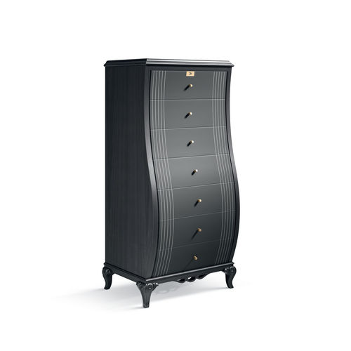 传统风格抽屉柜 - ART. 5763 - CARPANESE HOME - 木质 / 黑色