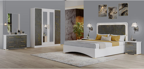 双人床 - DALIA - Ben Company srl Industria Mobili - 现代风格 / 布艺 / 带床头板