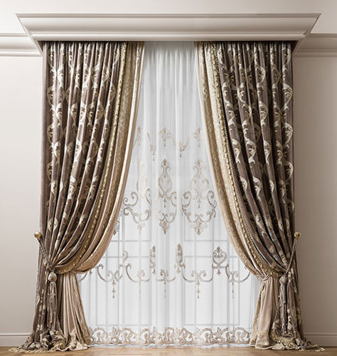 图案窗帘 - PRESTIGE ALLOVER  - Chicca Orlando srl - 丝绒