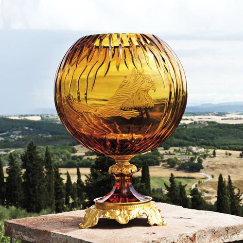 经典风格花瓶 - SPHERE - Duccio di Segna srl - 水晶 / 青铜