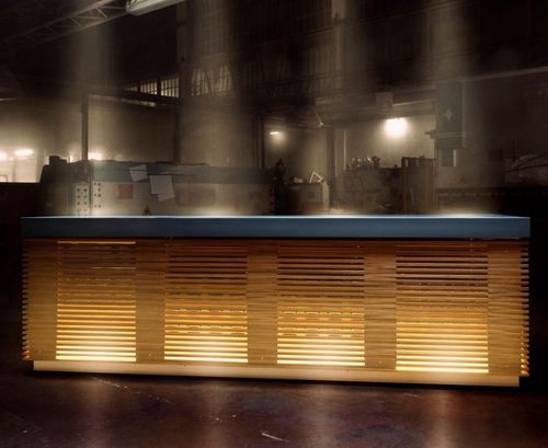 户外厨房 - Cecilia - Laboratorio Mattoni - 现代风格 / 柚木 / Corian®可丽耐