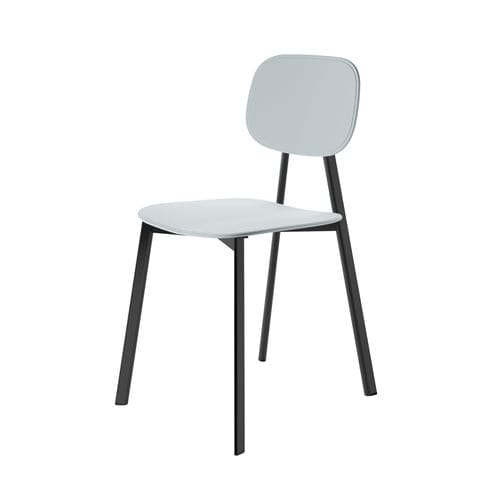 现代风格椅子 - TATA 1 - Point srl - 室内 / 布料 / 金属桌脚
