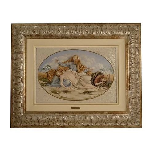 人物装饰画 - Pietà - Porcellane Principe snc - 用于展厅