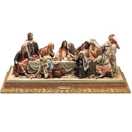 瓷质雕塑 - Last Supper - Porcellane Principe snc