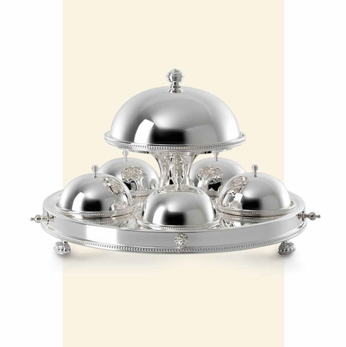 镀银金属茶具 - ROYAL : 9.81.1652 - Rino Greggio Argenterie spa - 家用 / 商用