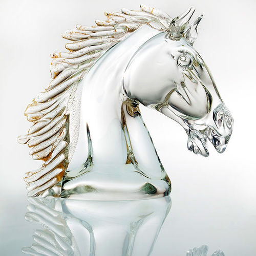 穆拉诺玻璃雕塑 - HORSES - Zanetti Murano srl