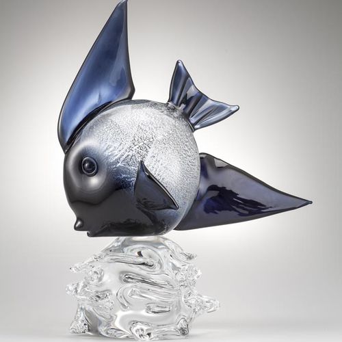 穆拉诺玻璃雕塑 - FISH - Zanetti Murano srl