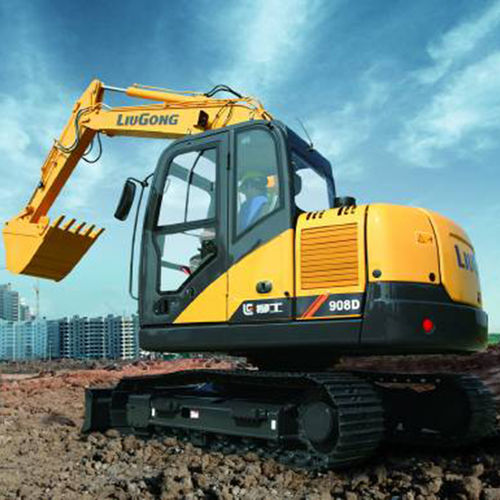小型挖土机 - 908D - Guangxi Liugong Machinery Co. Ltd. - 履带式 / 紧凑型 / 人体工学
