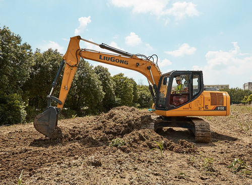 中型挖土机 - 915E - Guangxi Liugong Machinery Co. Ltd. - 履带式 / 人体工学 / 多功能
