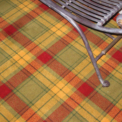 编织满铺地毯 - MACMILLAN ANCIENT TARTAN - STEVENS AND GRAHAM - 羊毛 / 尼龙 / 商业