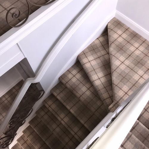 编织满铺地毯 - BALWEN TARTAN - STEVENS AND GRAHAM - 羊毛 / 尼龙 / 格子