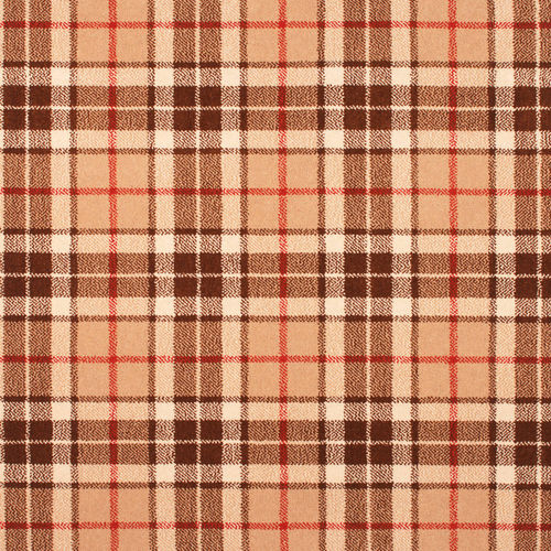 编织满铺地毯 - THOMPSON BROWN TARTAN  - STEVENS AND GRAHAM - 尼龙 / 羊毛 / 格子