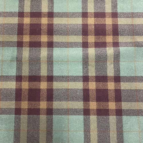 传统风格地毯 - LOCHAN UAINE TARTAN - STEVENS AND GRAHAM - 格子 / 尼龙 / 羊毛