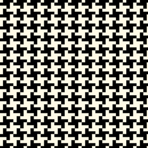 传统风格地毯 - HOUNDSTOOTH  - STEVENS AND GRAHAM - 几何图案 / 羊毛 / 长方形
