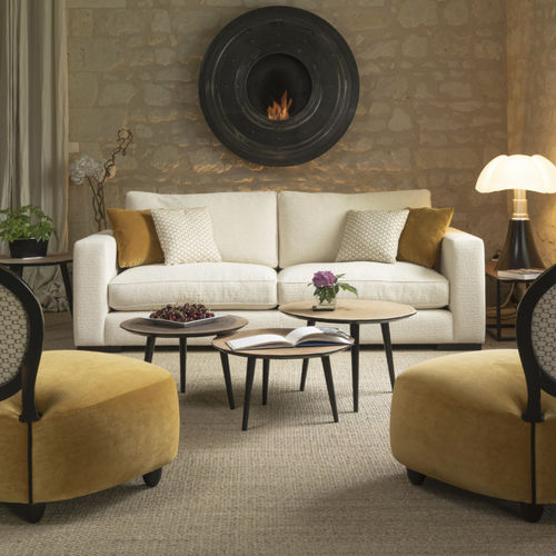 现代风格沙发 - LATITUDE - RALPH M. - 布料 / 椅垫可拆除 / 带扶手