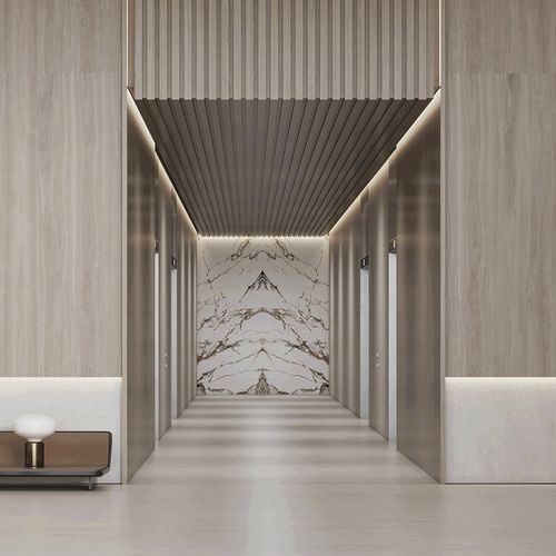 室内墙面材料 - LIGHT WALNUT  - NABEL GROUP - 陶土 / 绒面 / 仿木
