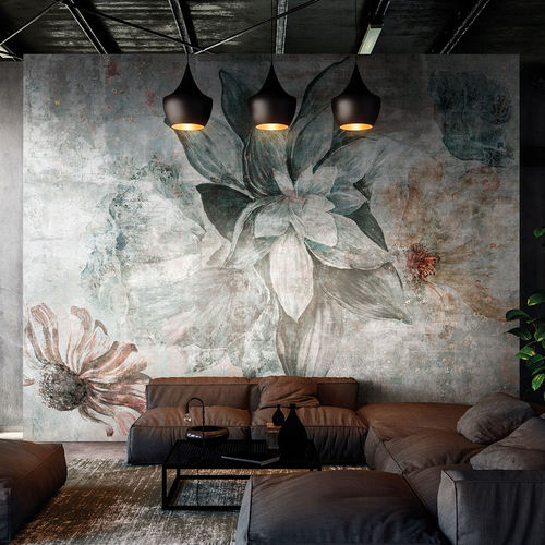 现代风格墙纸 - AVALON - Tecnografica Italian Wallcoverings - 纤维素纤维 / 花卉图案 / 自然图案