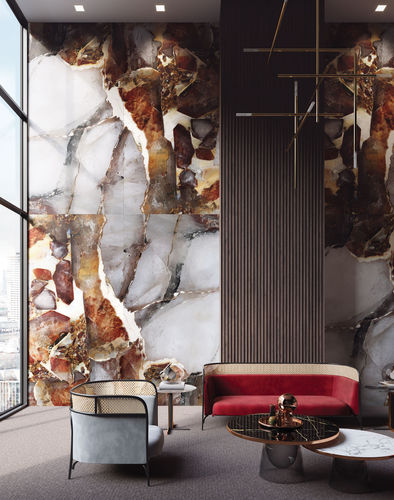 外包装饰面板 - PAPEETE - Tecnografica Italian Wallcoverings - 壁挂 / 室内装潢 / 用于天花板