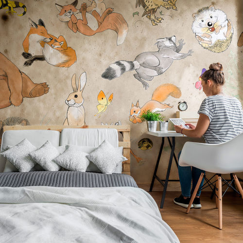 现代风格墙纸 - NOTTINGHAM - Tecnografica Italian Wallcoverings - 纤维素纤维 / 无纺布 / 玻璃纤维
