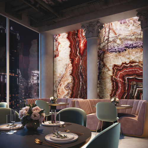 外包装饰面板 - ANDROMEDA - Tecnografica Italian Wallcoverings - 壁挂 / 室内装潢 / 用于天花板