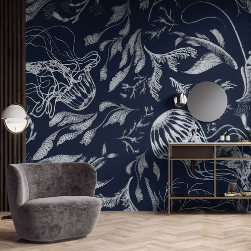 现代风格墙纸 - SEALIFE - Tecnografica Italian Wallcoverings - 纤维素纤维 / 无纺布 / 玻璃纤维