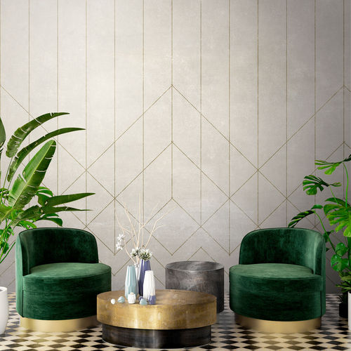 现代风格墙纸 - EVA - Tecnografica Italian Wallcoverings - 纤维素纤维 / 无纺布 / 玻璃纤维