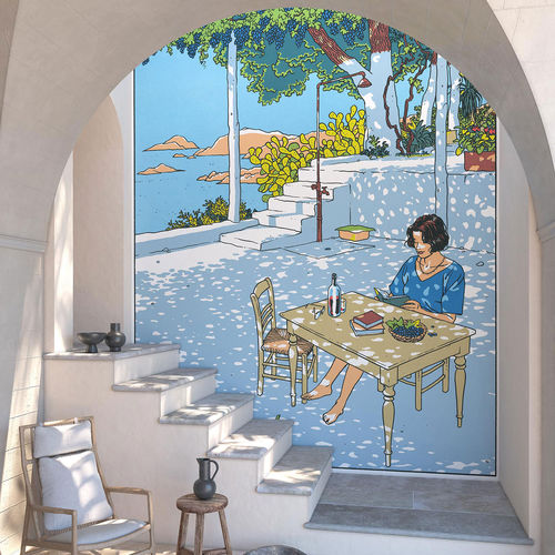 现代风格墙纸 - HELLADE - Tecnografica Italian Wallcoverings - 纤维素纤维 / 无纺布 / 玻璃纤维