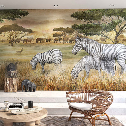 现代风格墙纸 - SAVANA - Tecnografica Italian Wallcoverings - 纤维素纤维 / 无纺布 / 玻璃纤维
