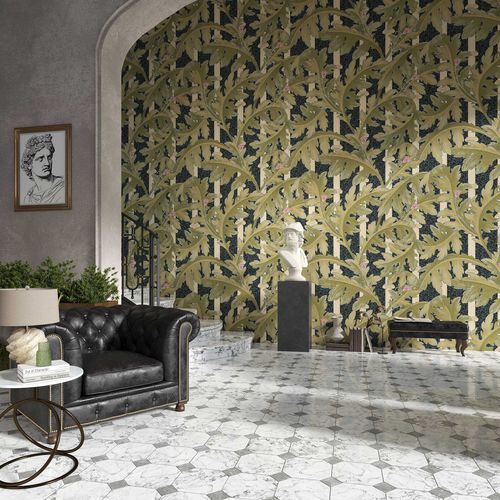 传统风格墙纸 - ACANTHOS - Tecnografica Italian Wallcoverings - 纤维素纤维 / 无纺布 / 玻璃纤维