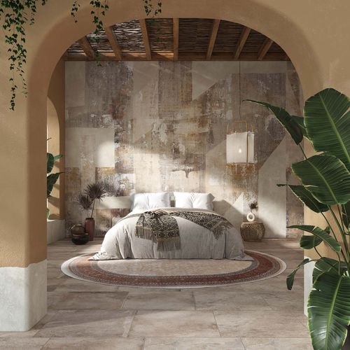 民族风墙纸 - QUM - Tecnografica Italian Wallcoverings - 纤维素纤维 / 无纺布 / 玻璃纤维