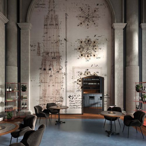 现代风格墙纸 - GUGLIE - Tecnografica Italian Wallcoverings - 纤维素纤维 / 无纺布 / 玻璃纤维
