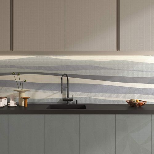 外包装饰面板 - WAVY STRIPES - Tecnografica Italian Wallcoverings - 壁挂 / 室内装潢 / 轻型