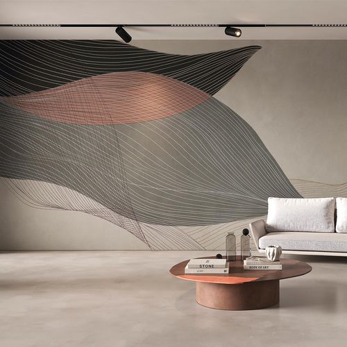现代风格墙纸 - CANYON FLOW - Tecnografica Italian Wallcoverings - 纤维素纤维 / 无纺布 / 乙烯基