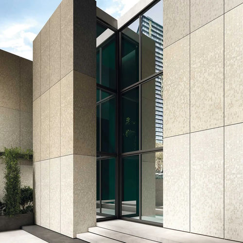 铝制砌面板 - TESSUTO BINARIO - Tecnografica Italian Wallcoverings - 用于室内 / 用于外墙 / 商用