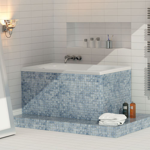 丙烯塑料浴缸 - AGADIR - THERMO DESIGN - 水疗按摩 / 水疗房 / 白色